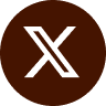 twitter x social icon